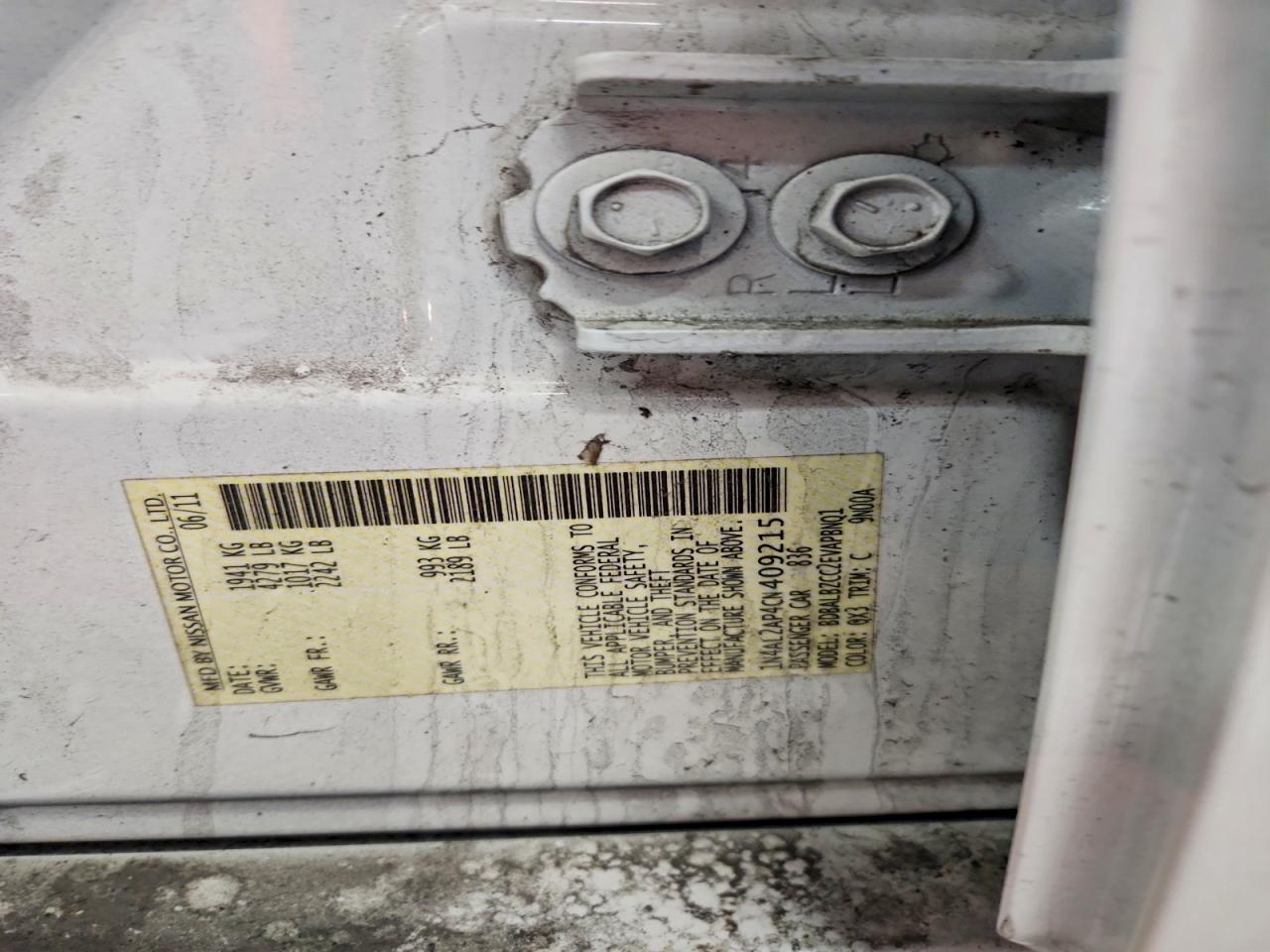 2012 NISSAN ALTIMA 2.5 photo 12