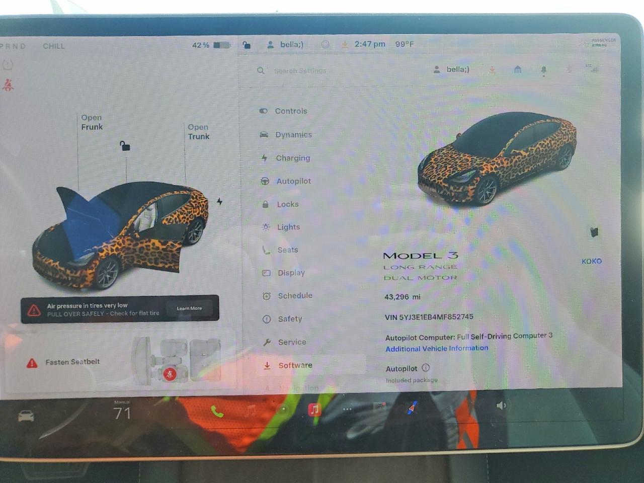 2021 TESLA MODEL 3 photo 17