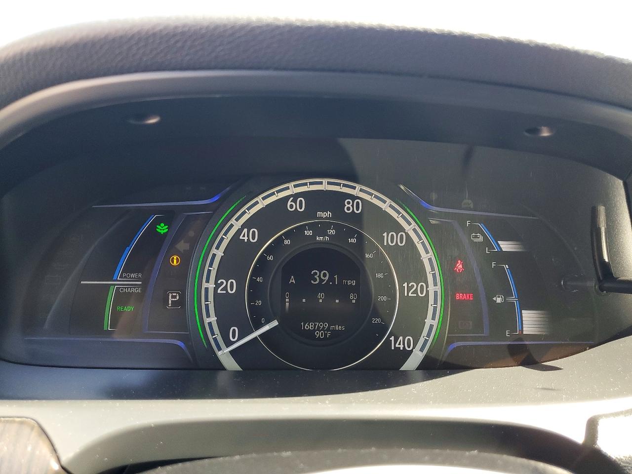 2015 HONDA ACCORD HYBRID EXL photo 9