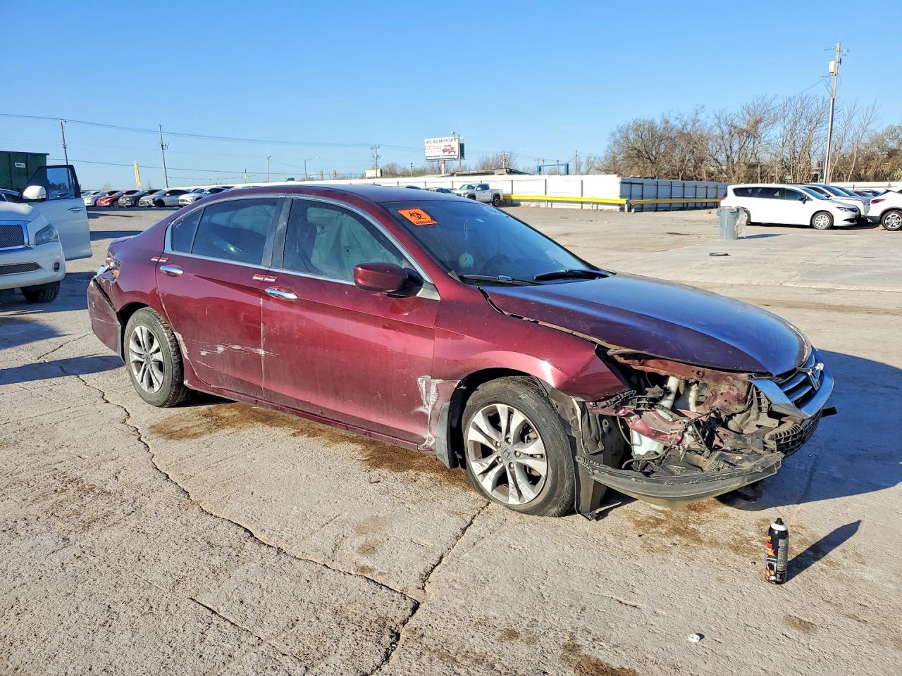 2015 HONDA ACCORD LX photo 7