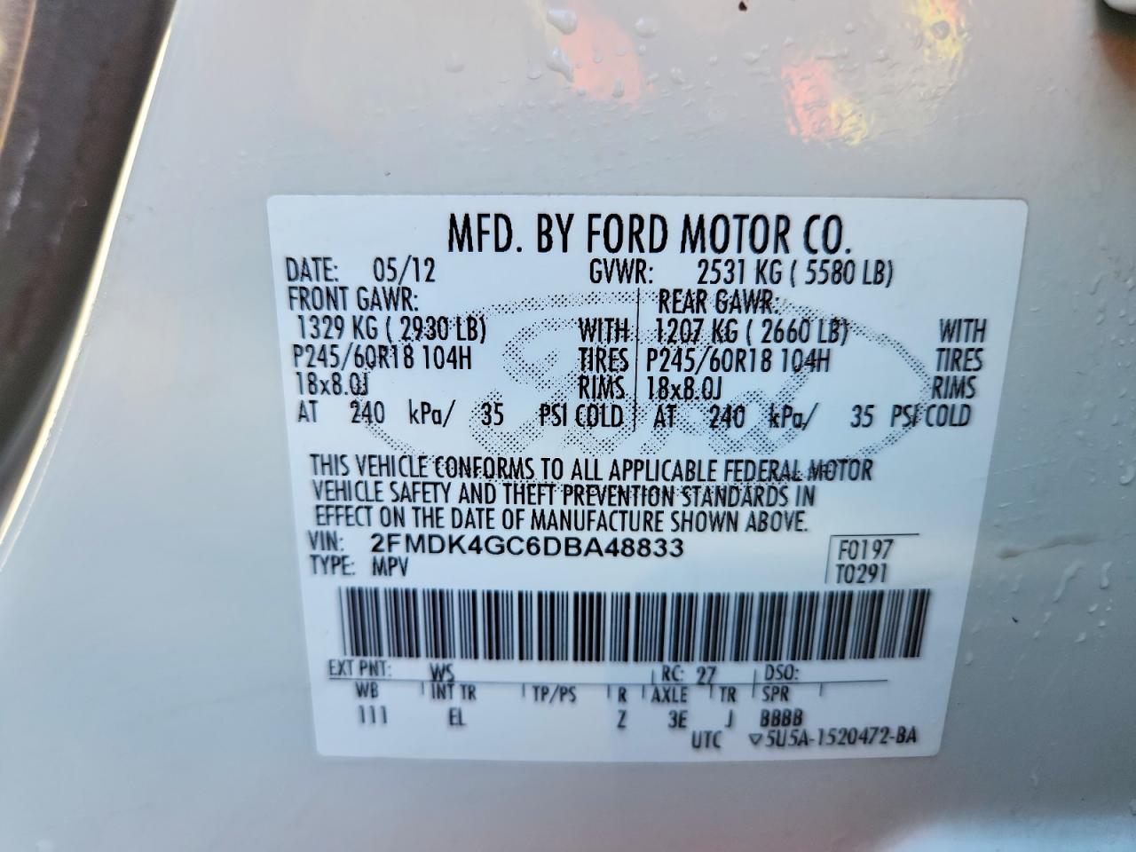 2013 FORD EDGE SE photo 25