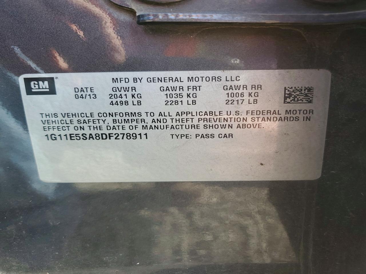 2013 CHEVROLET MALIBU 2LT photo 23
