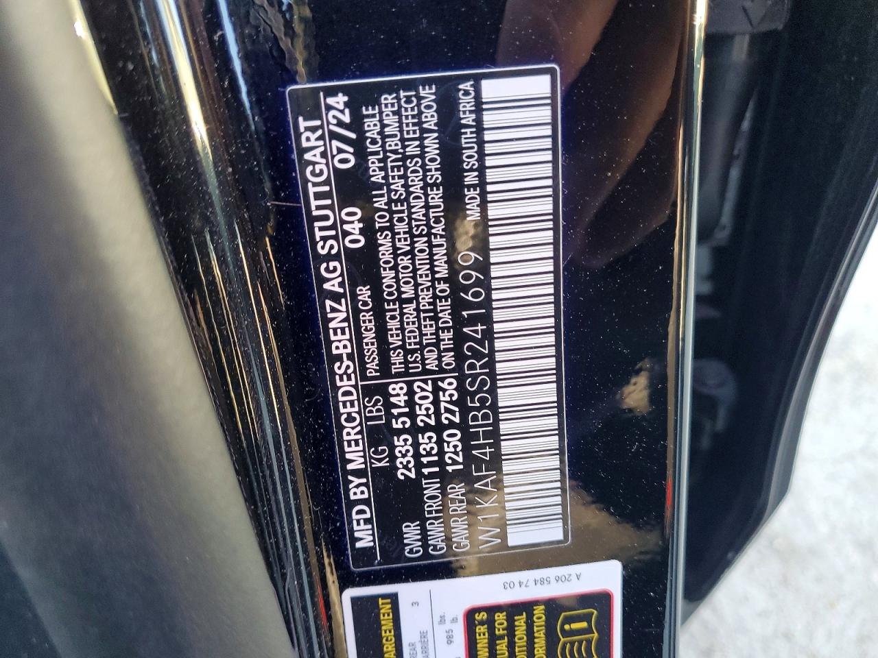 2025 MERCEDES-BENZ C 300 4MATIC photo 12