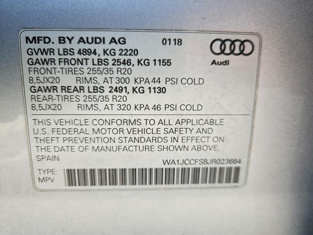 2018 AUDI Q3 PREMIUM PLUS photo 27