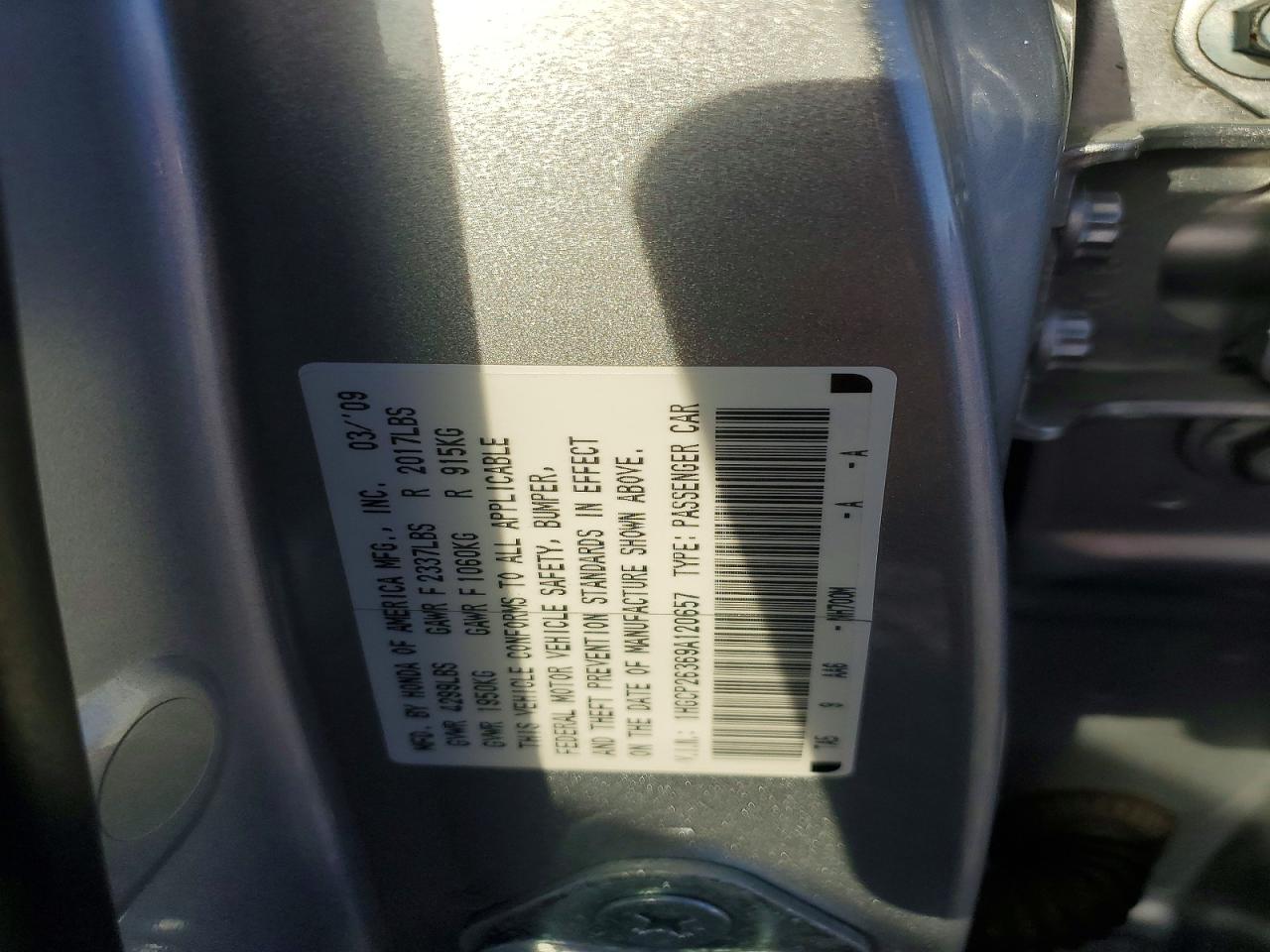 2009 HONDA ACCORD LX photo 34