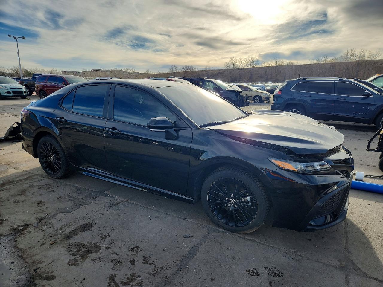 2022 TOYOTA CAMRY SE NIGHTSHADE photo 7