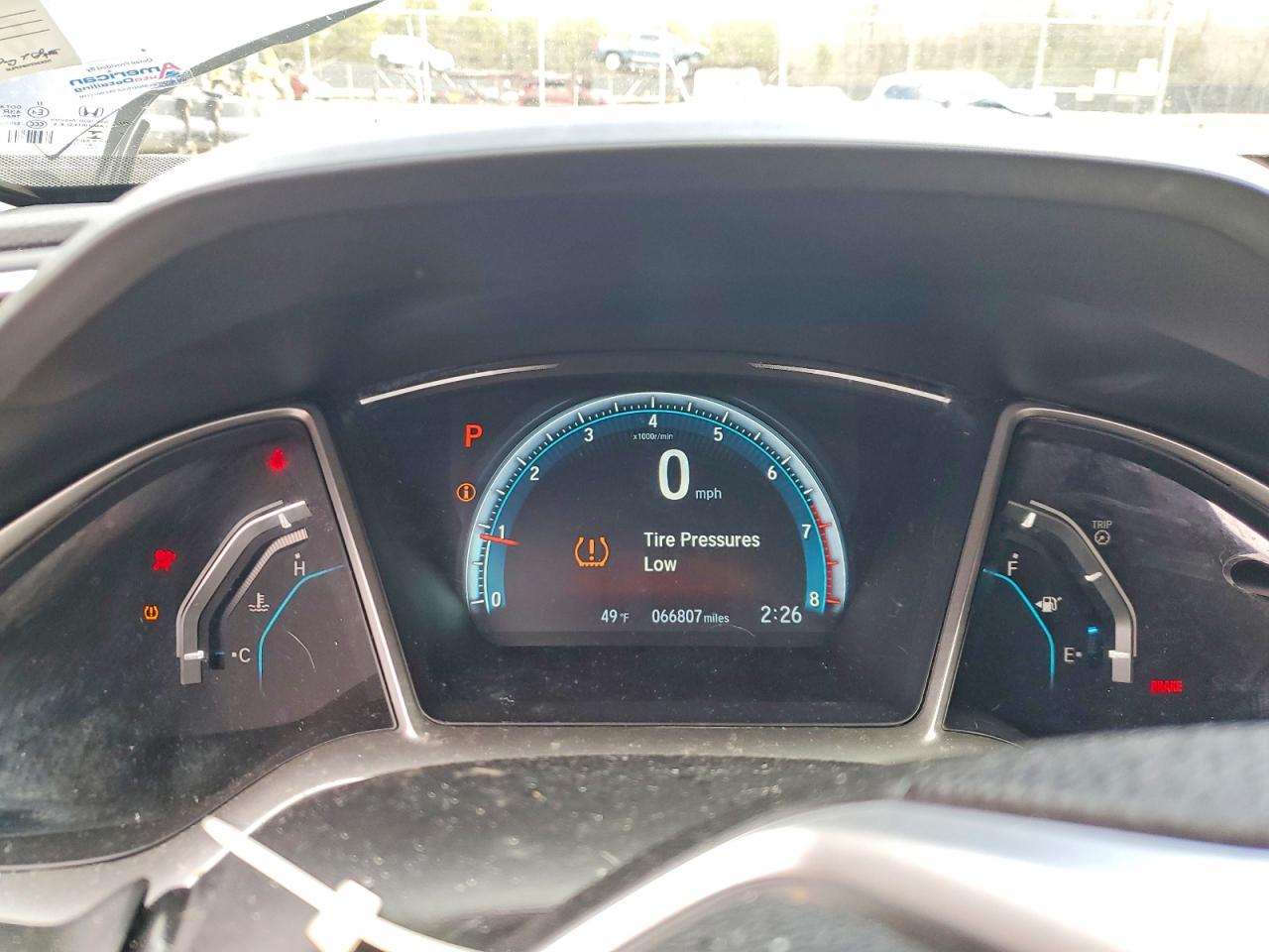 2016 HONDA CIVIC EX photo 9