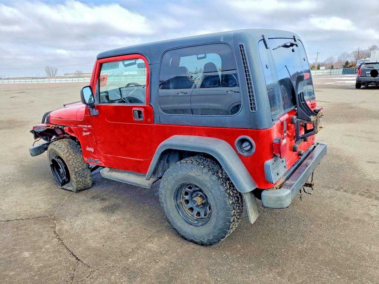 1999 JEEP WRANGLER / TJ SPORT photo 2