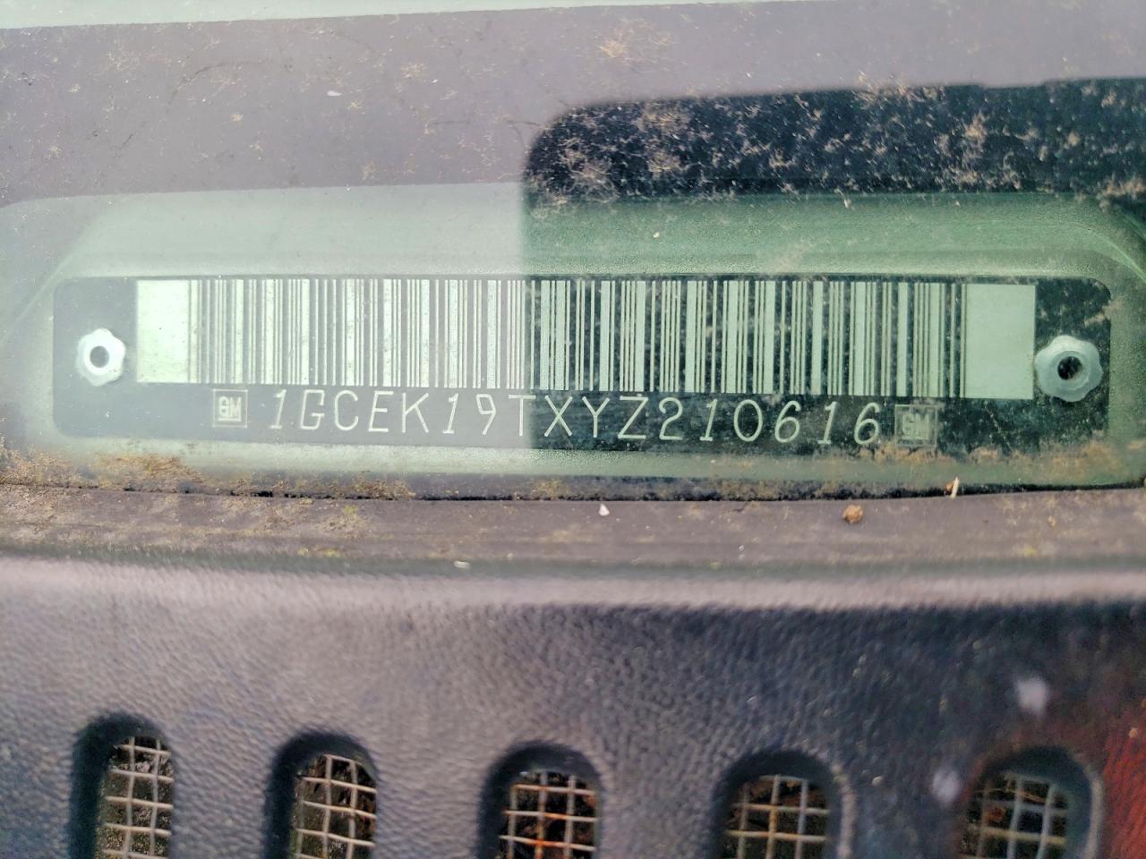 2000 CHEVROLET SILVERADO K1500 photo 12