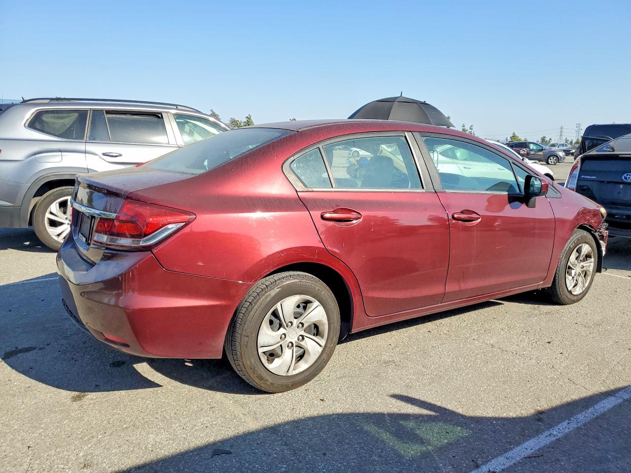 2014 HONDA CIVIC LX photo 7
