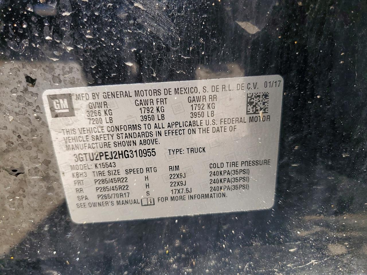 2017 GMC SIERRA K1500 DENALI photo 34