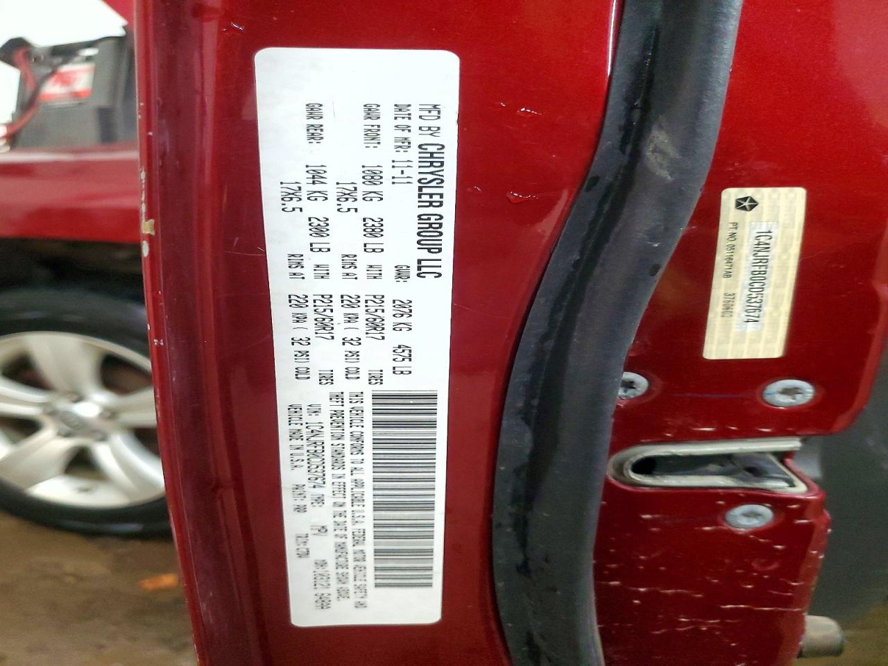 2012 JEEP PATRIOT LATITUDE photo 13