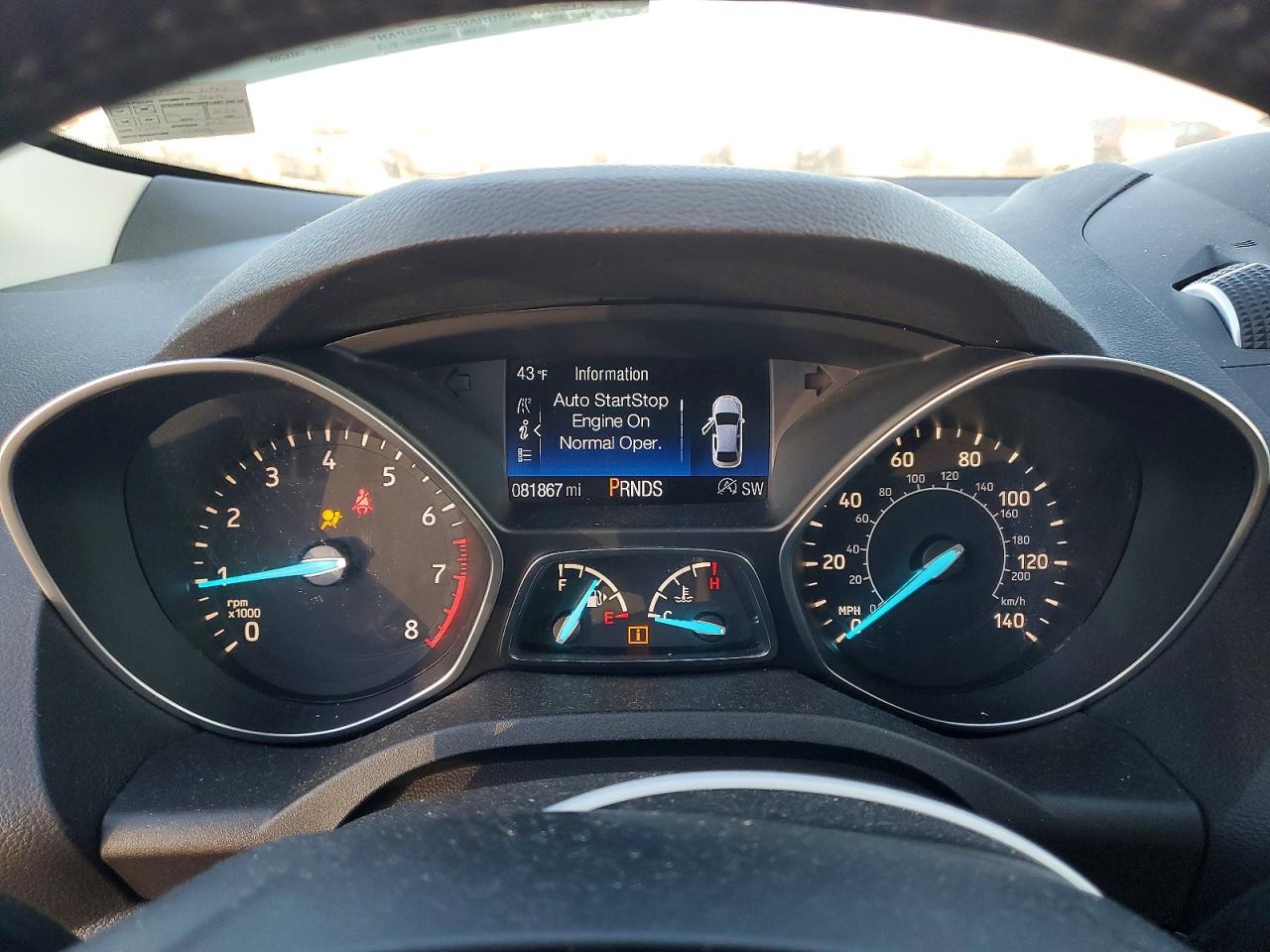 2017 FORD ESCAPE TITANIUM photo 17
