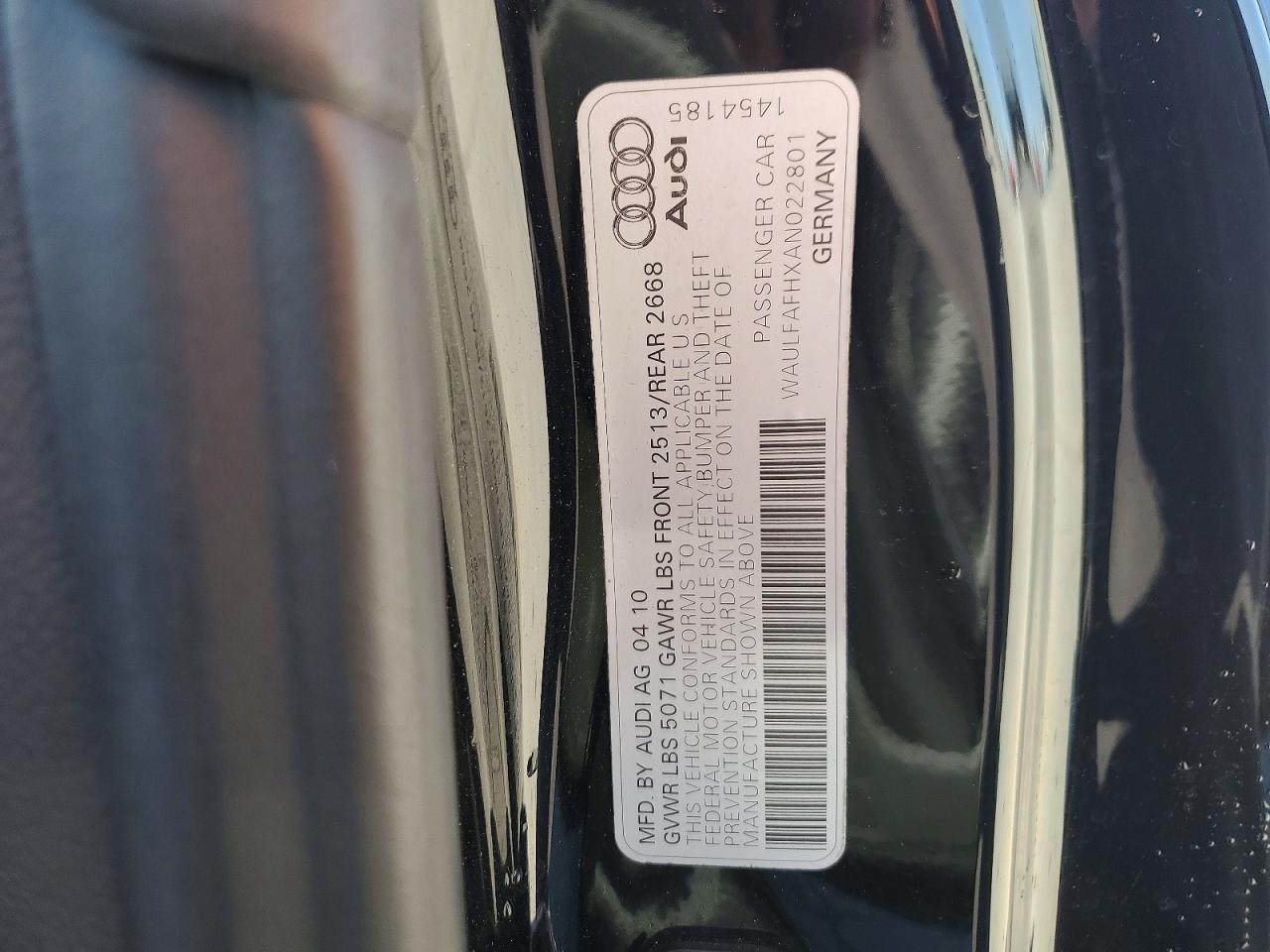 2010 AUDI A5 PREMIUM PLUS photo 23