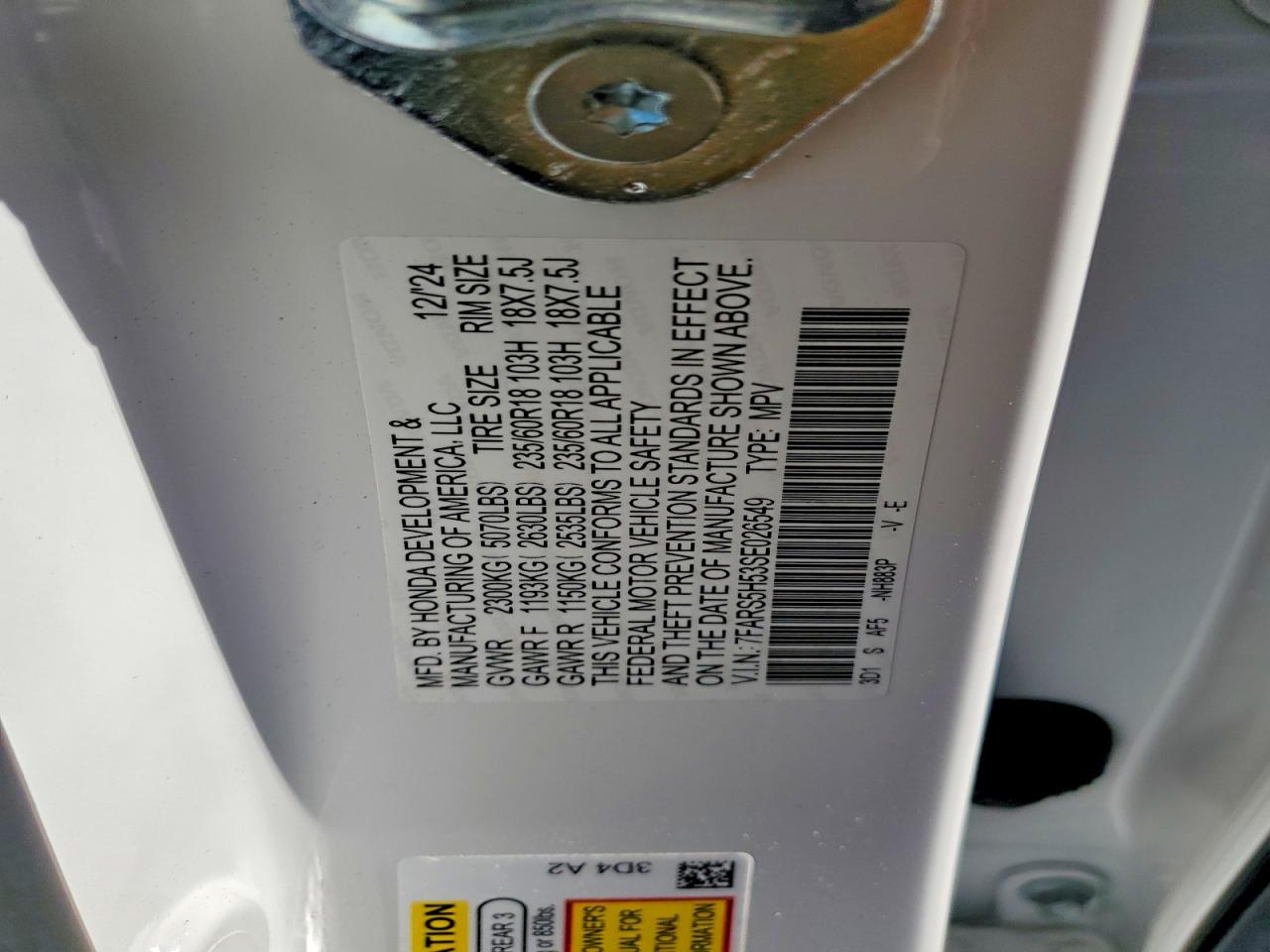 2025 HONDA CR-V SPORT photo 25