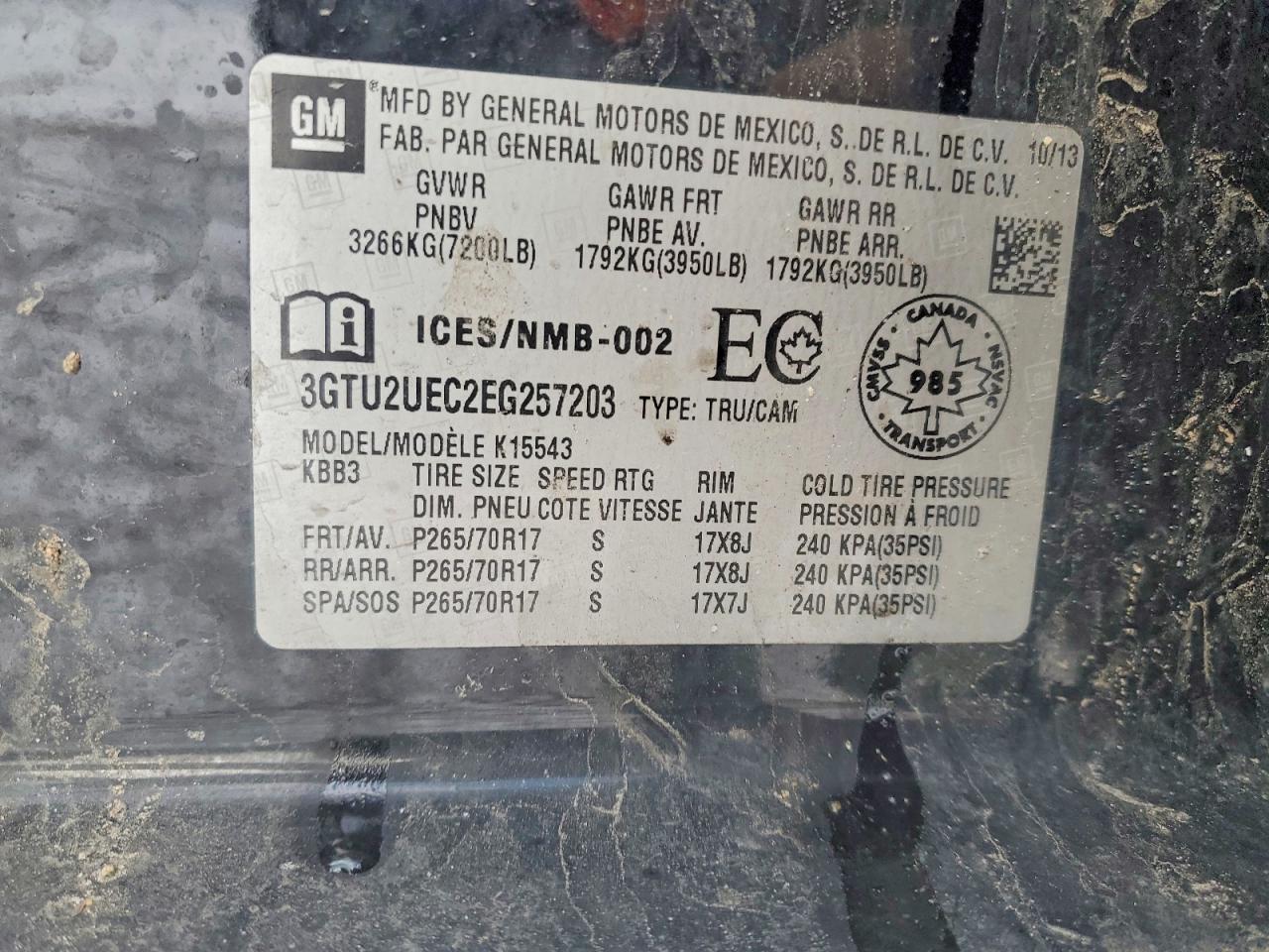 2014 GMC SIERRA photo 23