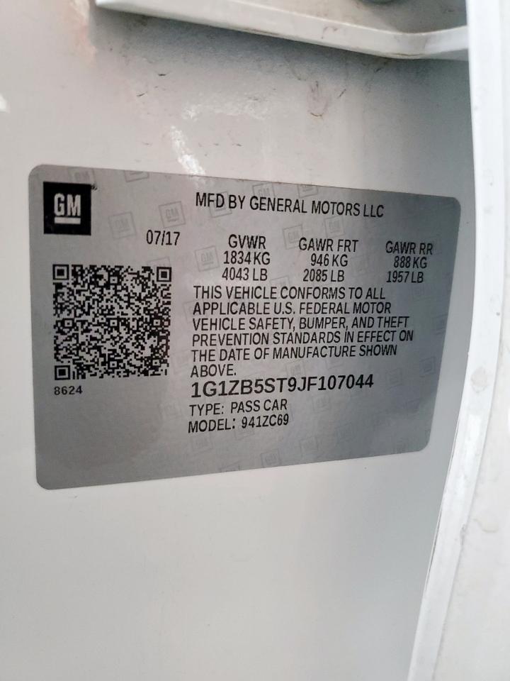 2018 CHEVROLET MALIBU LS photo 34