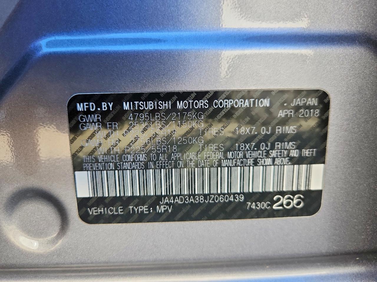 2018 MITSUBISHI OUTLANDER SE photo 13