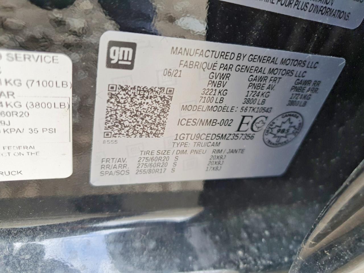 2021 GMC SIERRA K1500 ELEVATION photo 23