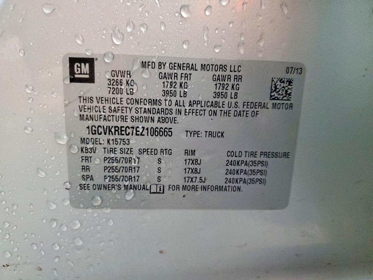 2014 CHEVROLET SILVERADO K1500 LT photo 12