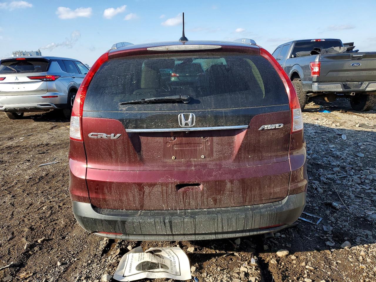 2012 HONDA CR-V EXL photo 6