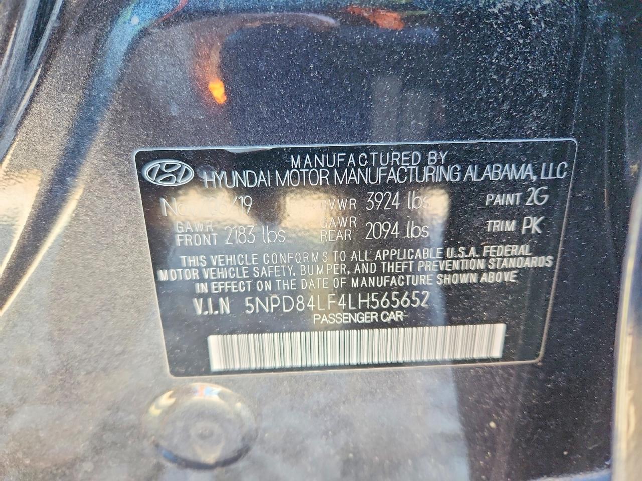 2020 HYUNDAI ELANTRA SEL photo 13