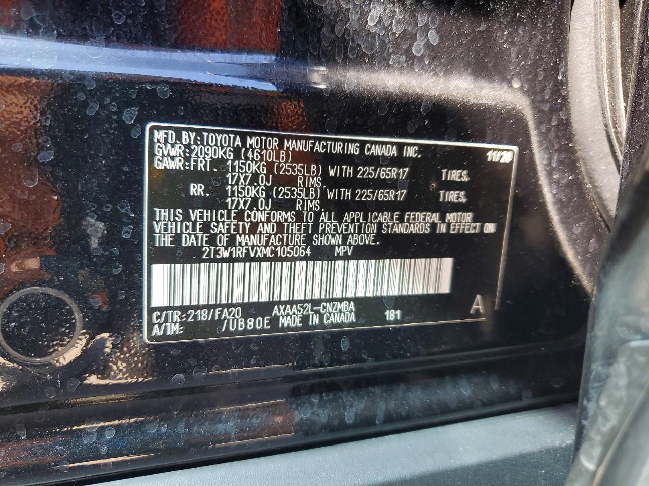 2021 TOYOTA RAV4 XLE photo 23