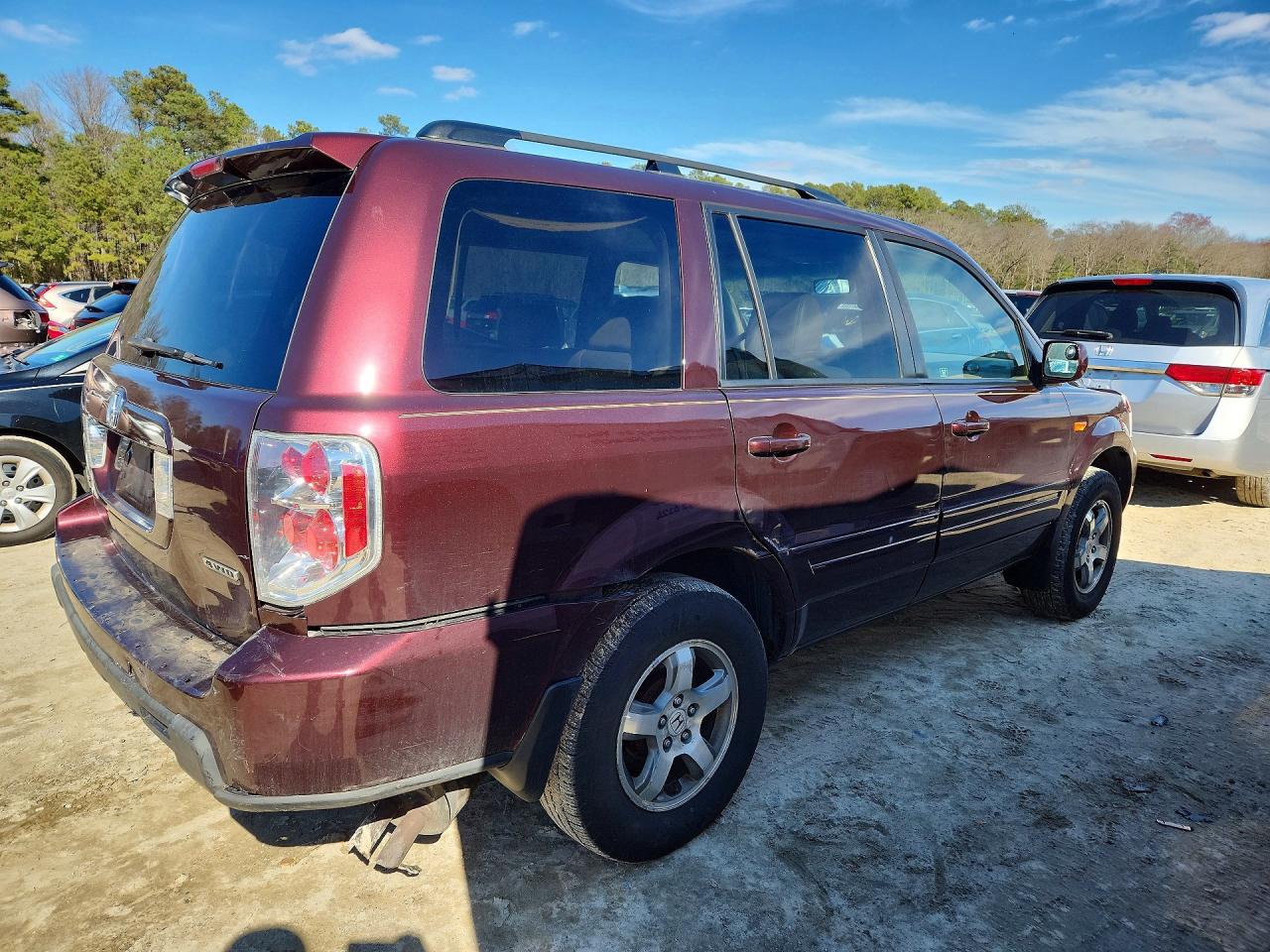 2008 HONDA PILOT EXL photo 7