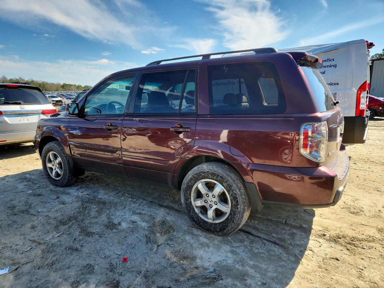 2008 HONDA PILOT EXL photo 4