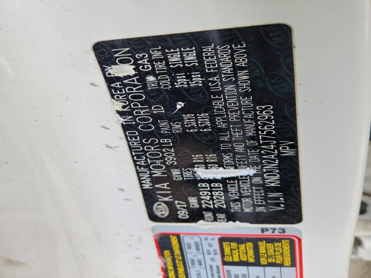 2018 KIA SOUL BASE photo 37