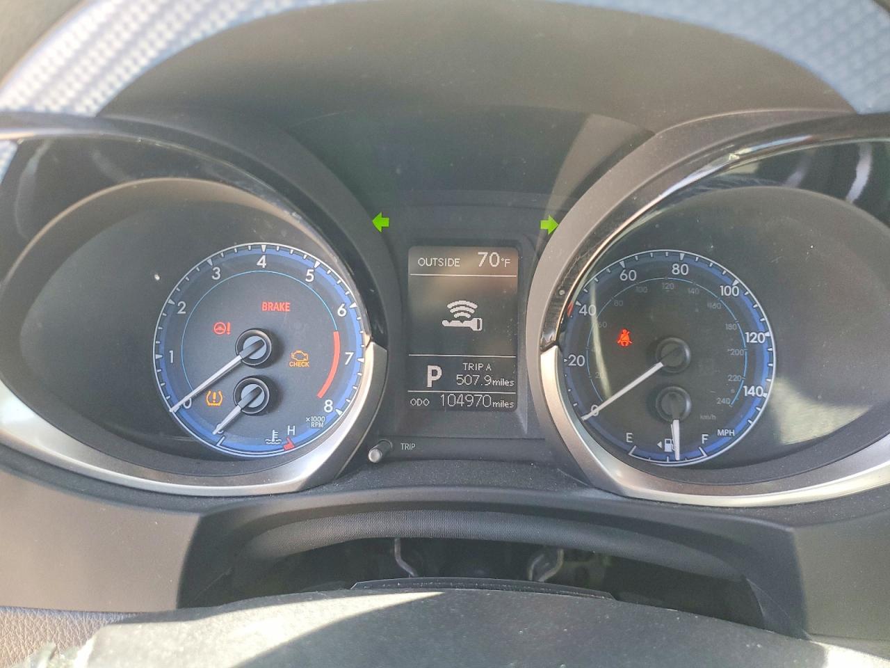2014 TOYOTA COROLLA S PLUS photo 9