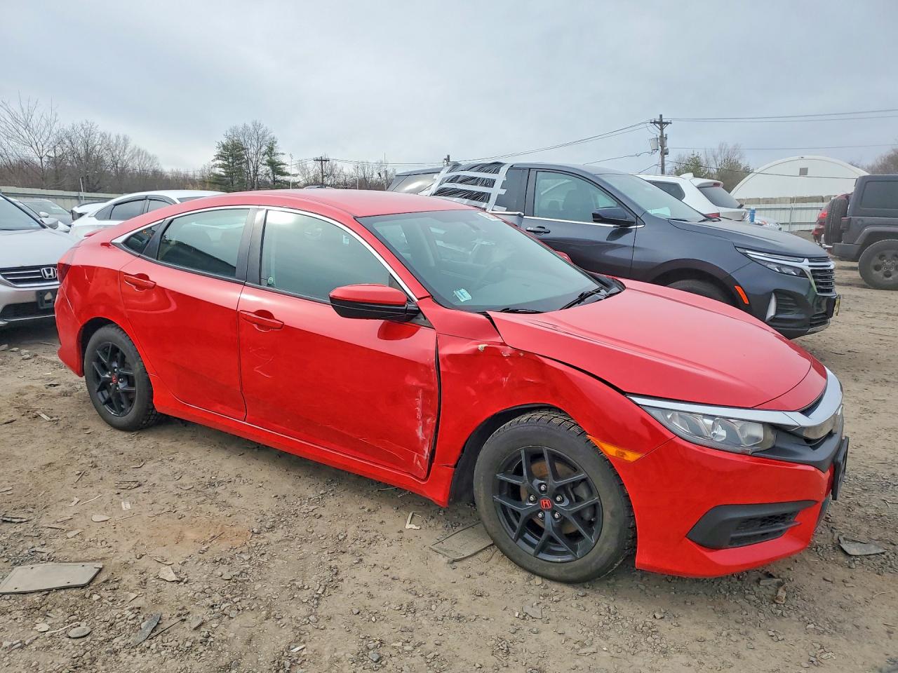 2016 HONDA CIVIC LX photo 4