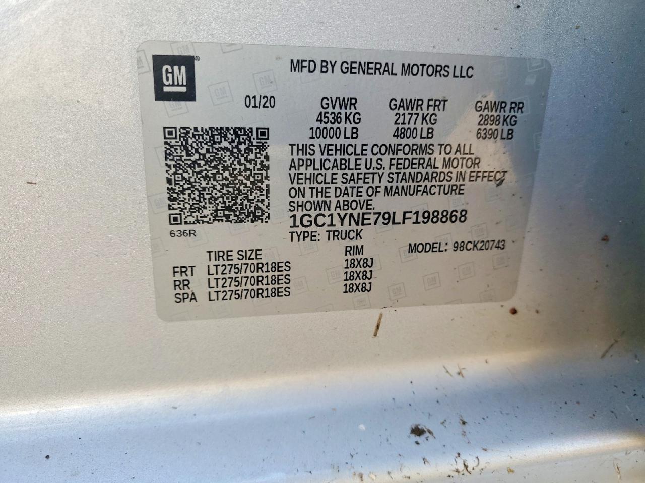 2020 CHEVROLET SILVERADO K2500 HEAVY DUTY LT photo 23