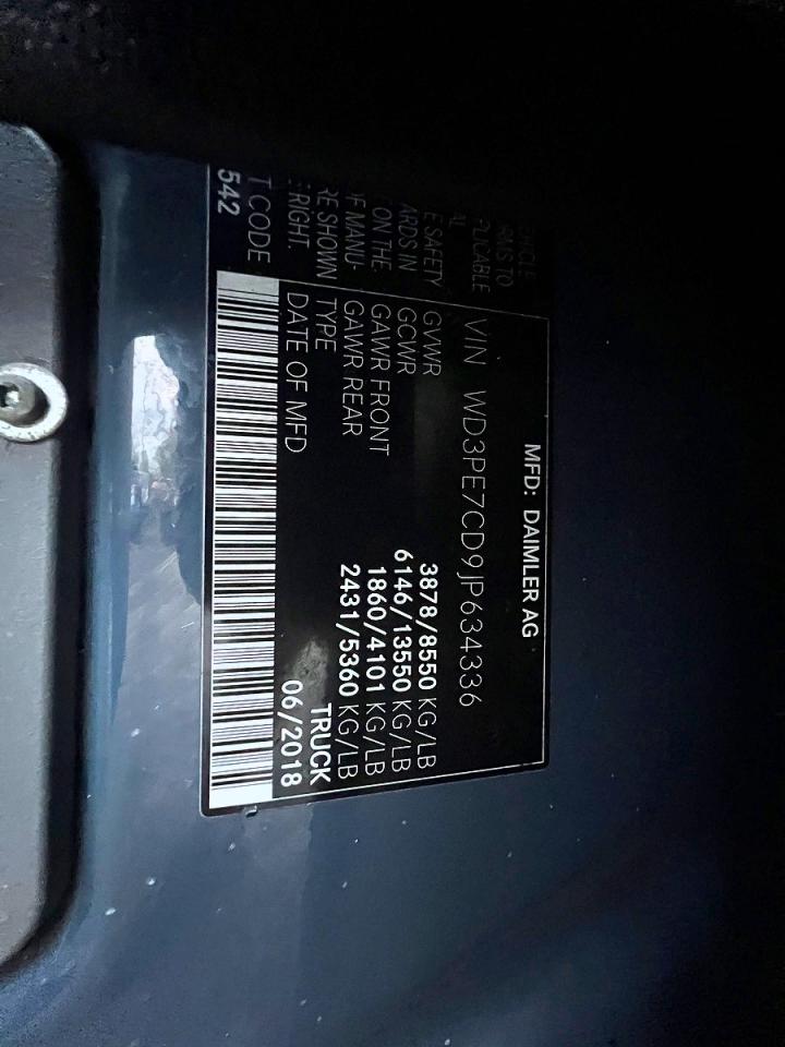 2018 MERCEDES-BENZ SPRINTER 2500 photo 28