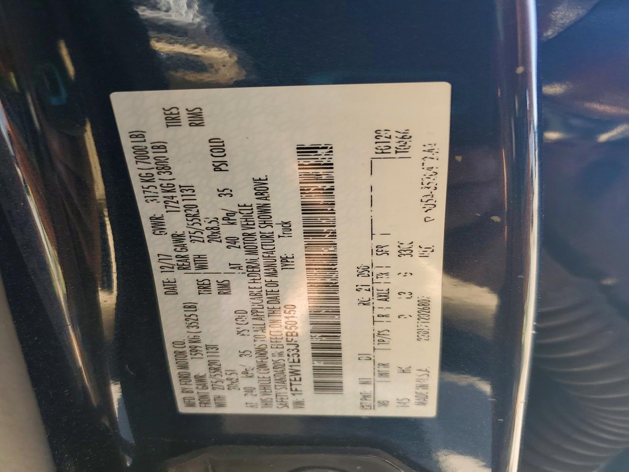2018 FORD F150 photo 23