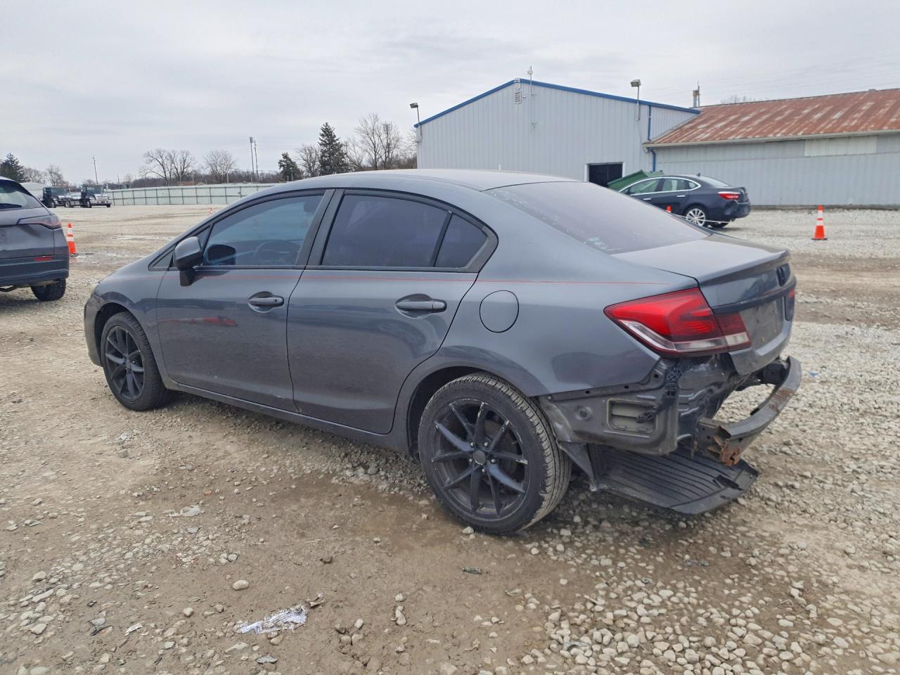 2013 HONDA CIVIC LX photo 2
