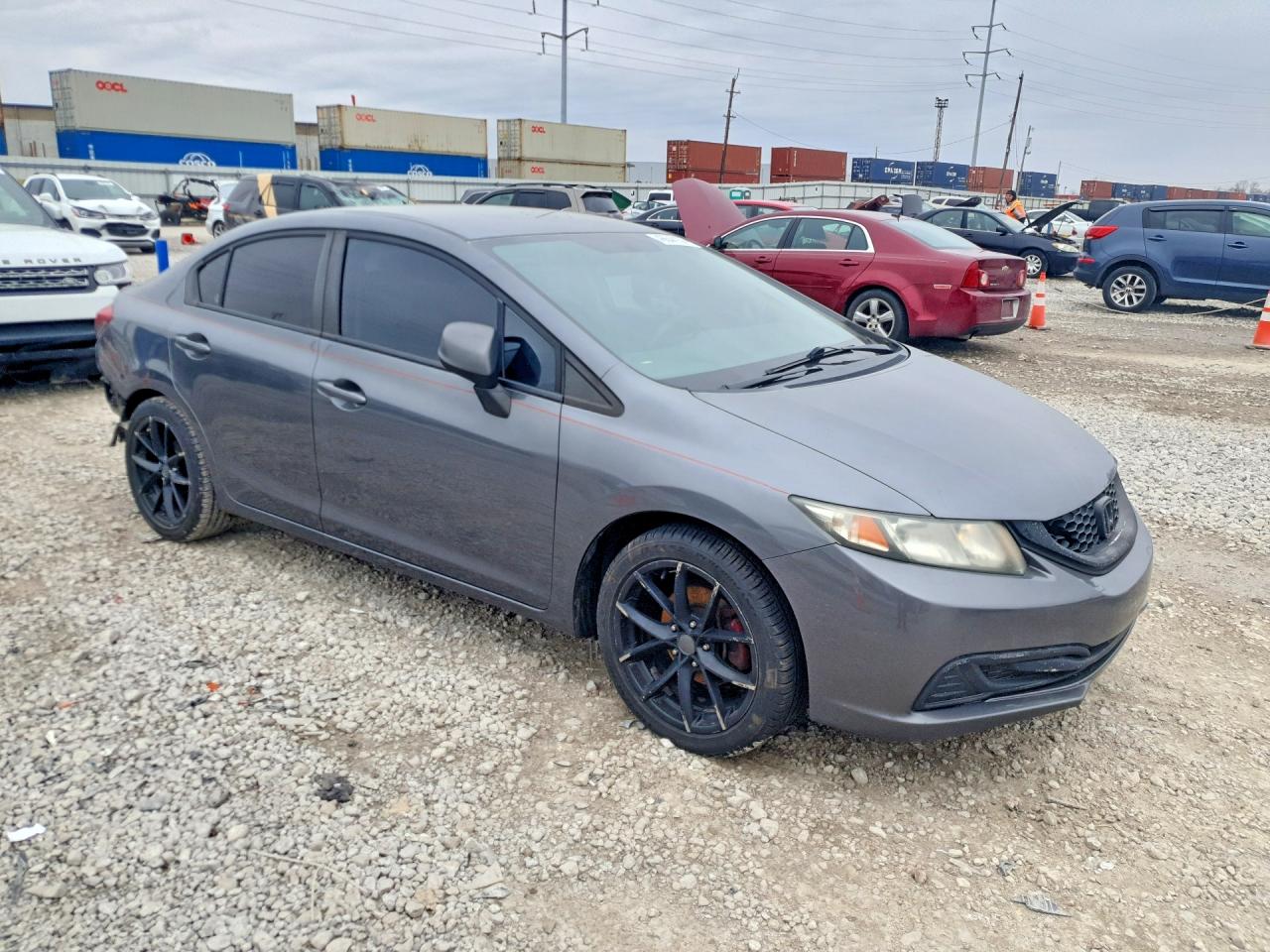 2013 HONDA CIVIC LX photo 4
