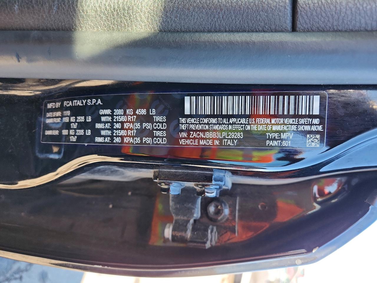 2020 JEEP RENEGADE LATITUDE photo 25