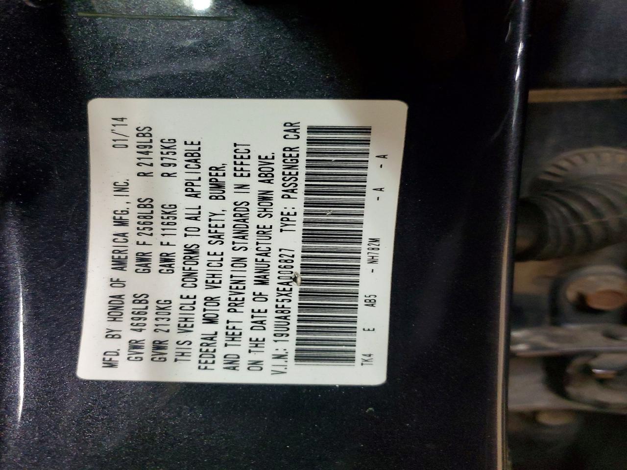 2014 ACURA TL TECH photo 34
