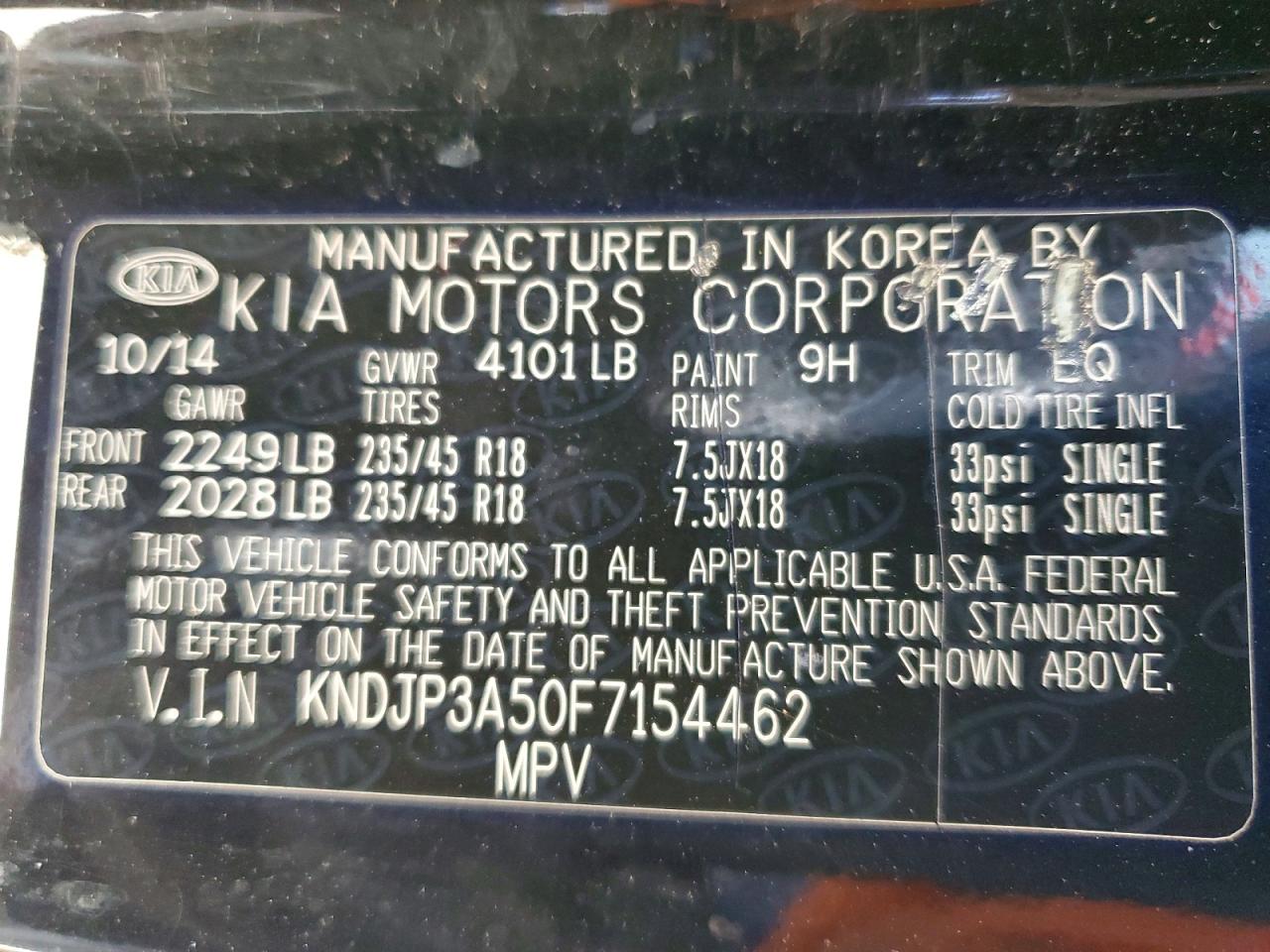 2015 KIA SOUL + photo 14