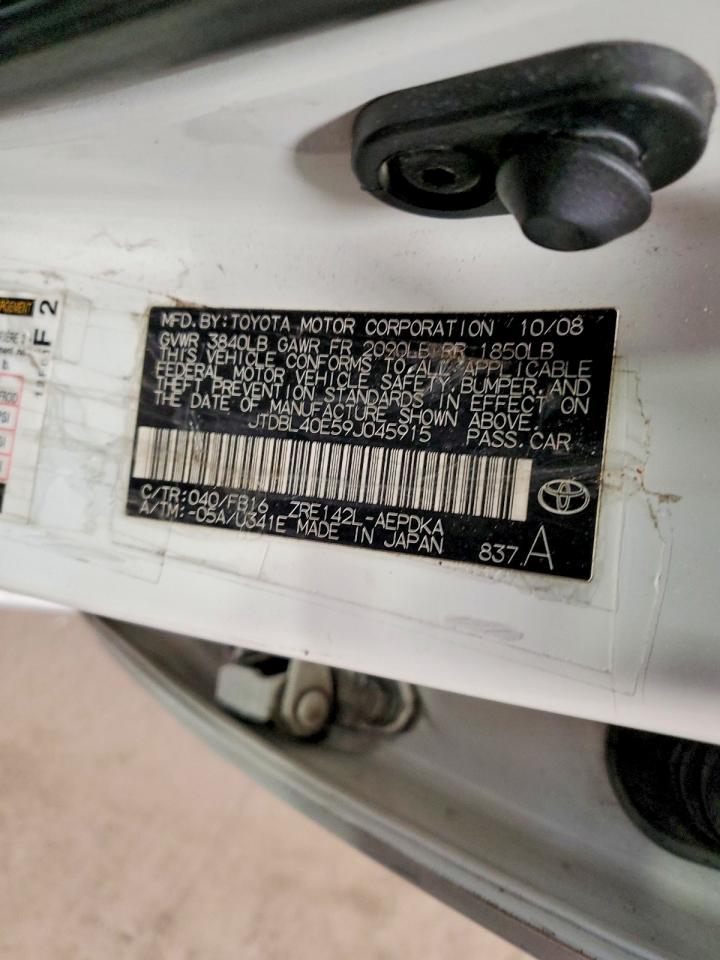 2009 TOYOTA COROLLA LE photo 34