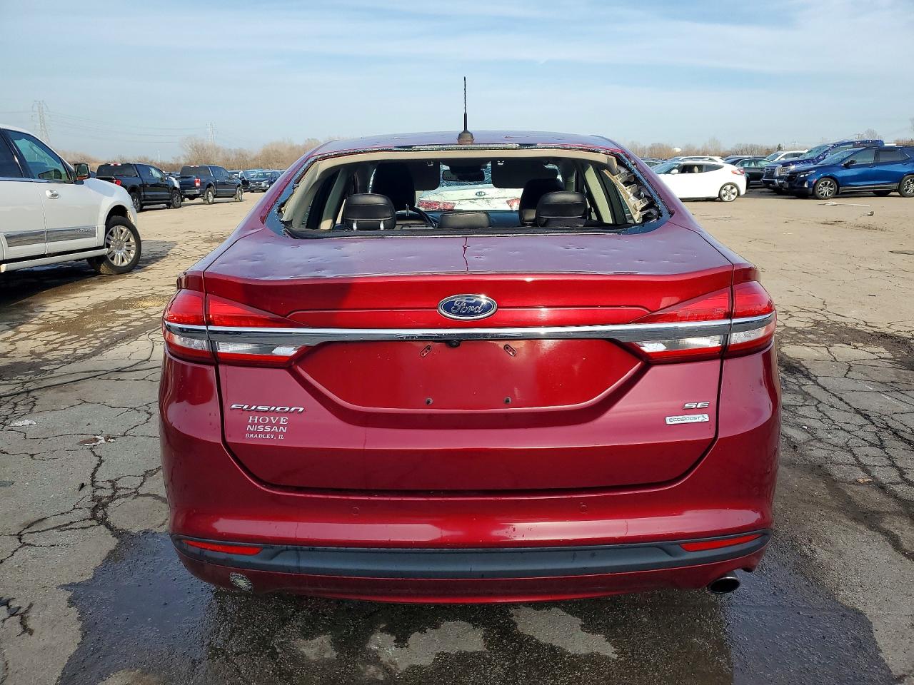 2017 FORD FUSION SE photo 6