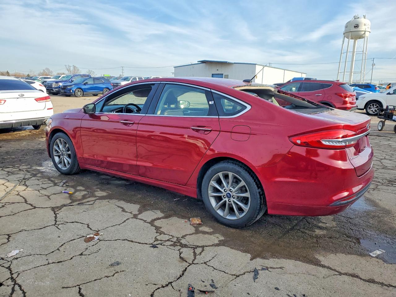 2017 FORD FUSION SE photo 2