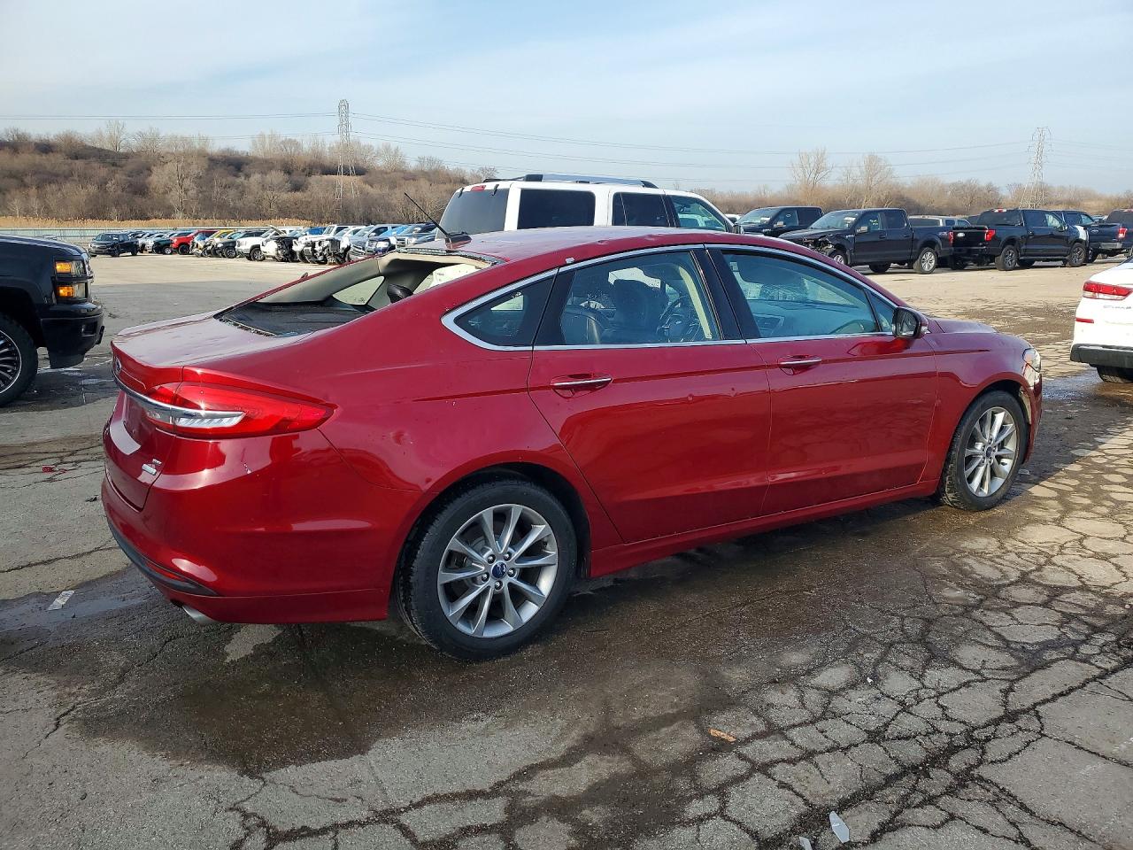 2017 FORD FUSION SE photo 3