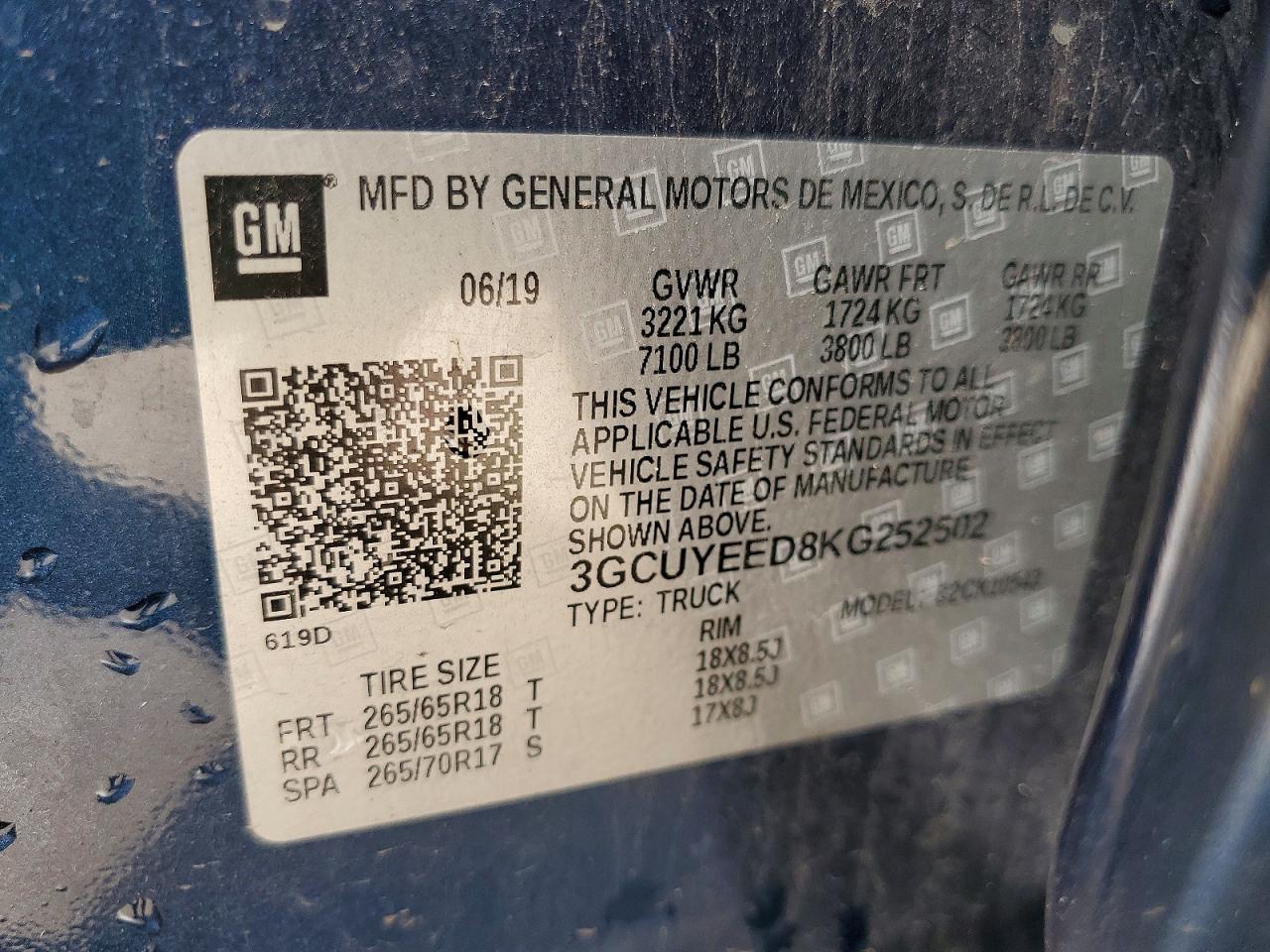 2019 CHEVROLET SILVERADO K1500 RST photo 37