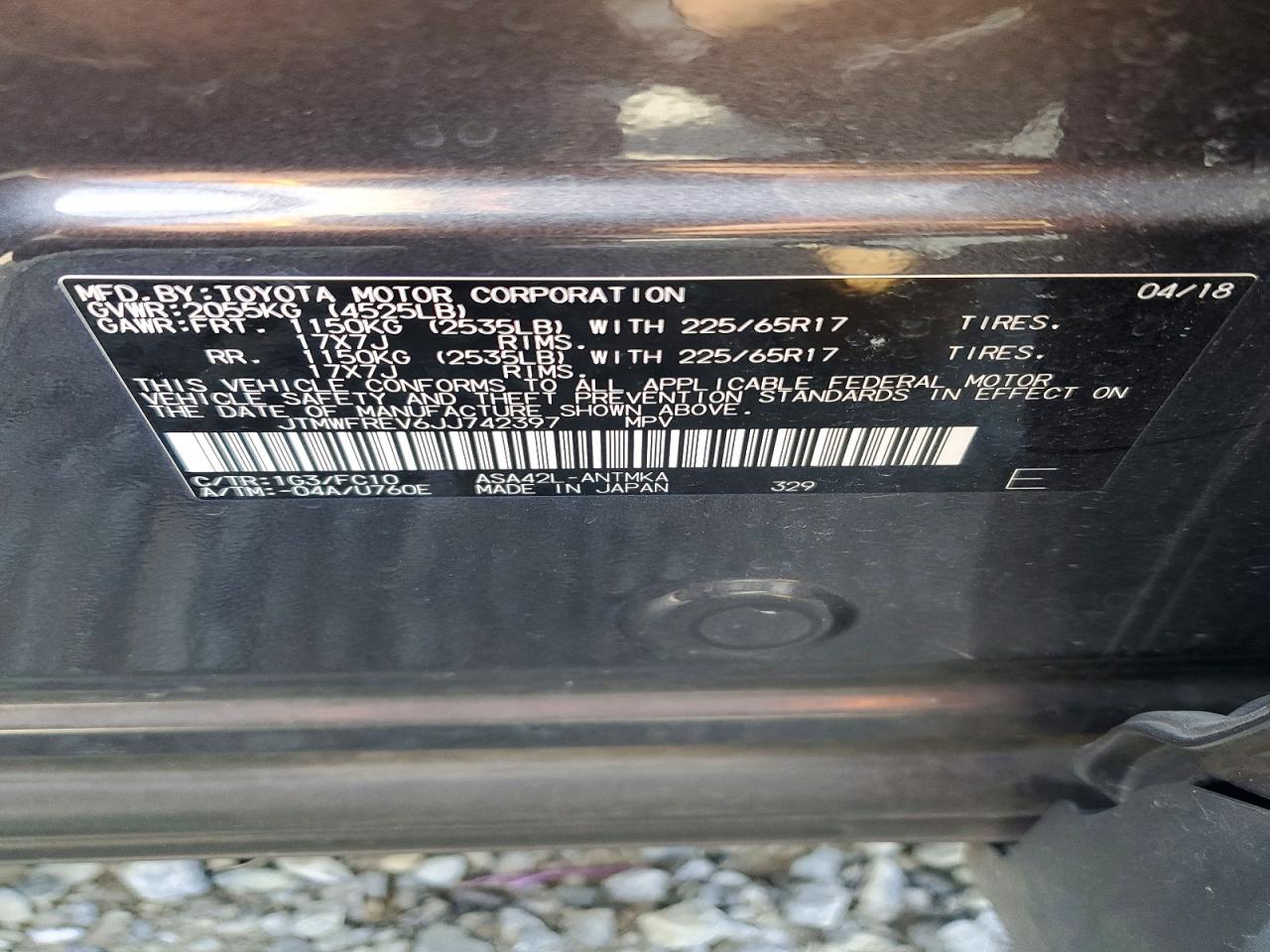 2018 TOYOTA RAV4 XLE photo 13