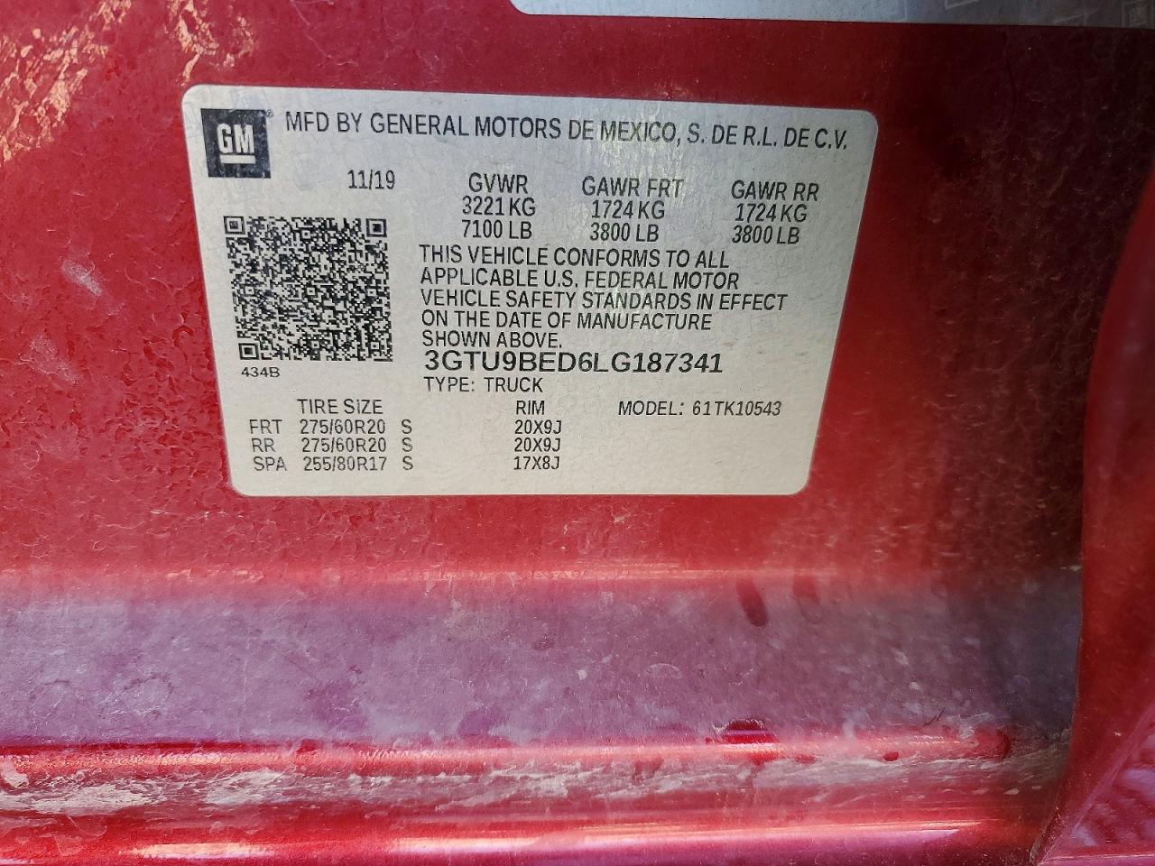 2020 GMC SIERRA K1500 SLE photo 25