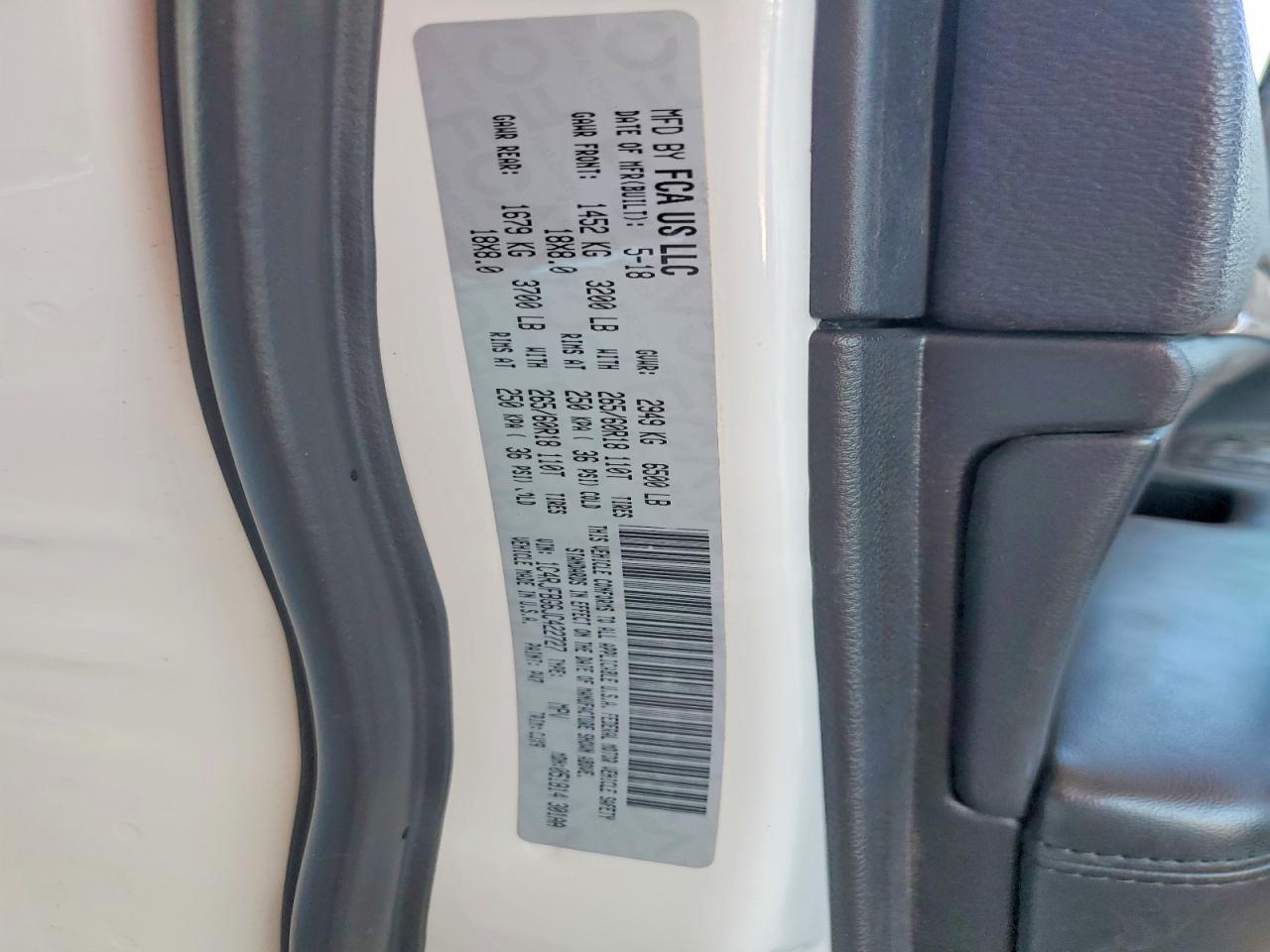 2018 JEEP GRAND CHEROKEE LIMITED photo 37