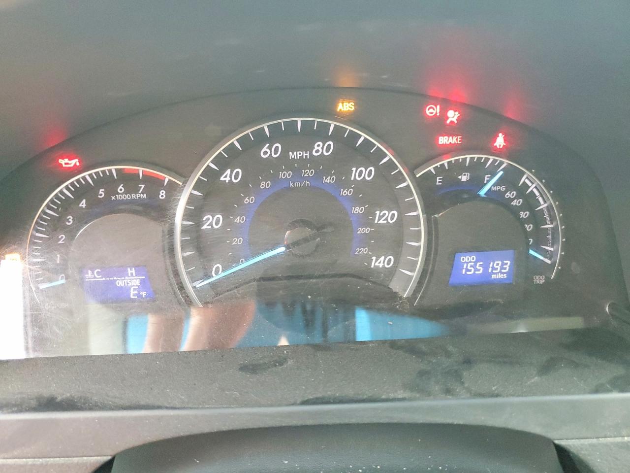 2012 TOYOTA CAMRY XLE V6 photo 9