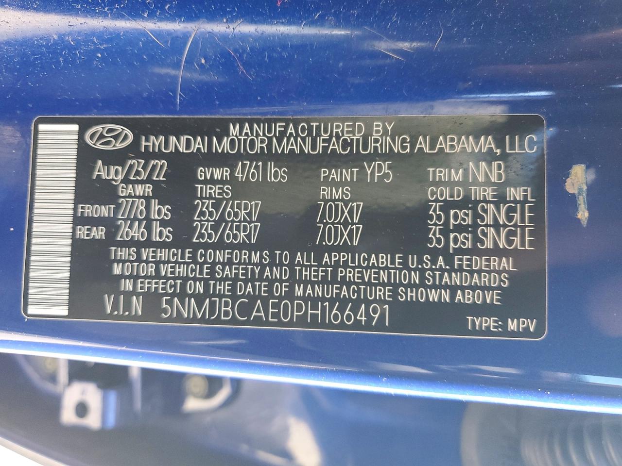 2023 HYUNDAI TUCSON SEL photo 23